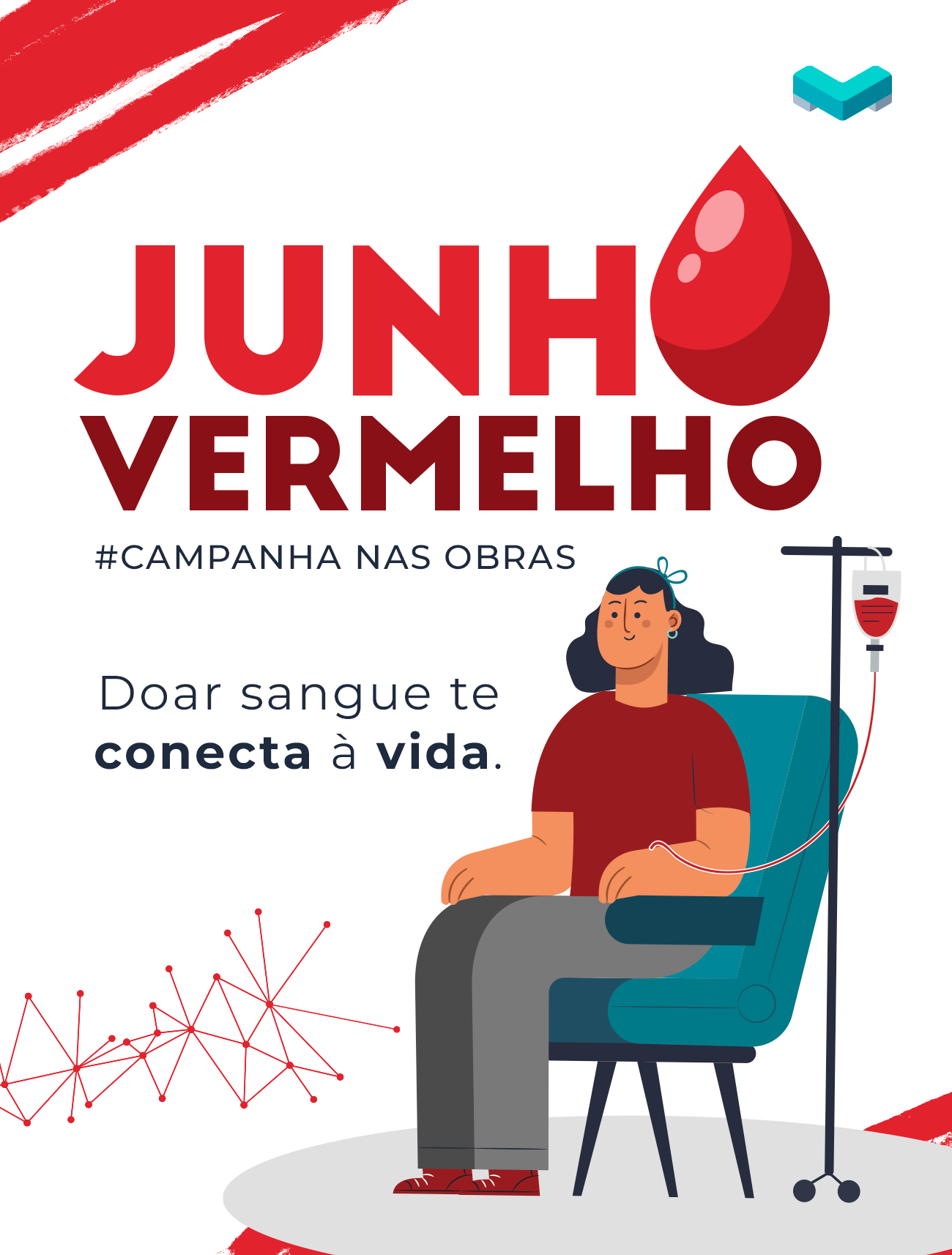 Junho Vermelho: Doar Sangue Salva Vidas