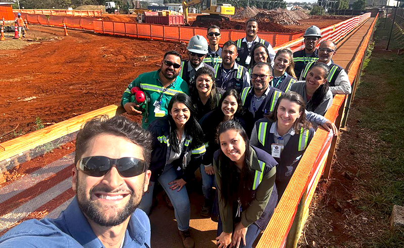 Visita Business Partners nas Obras da Matec