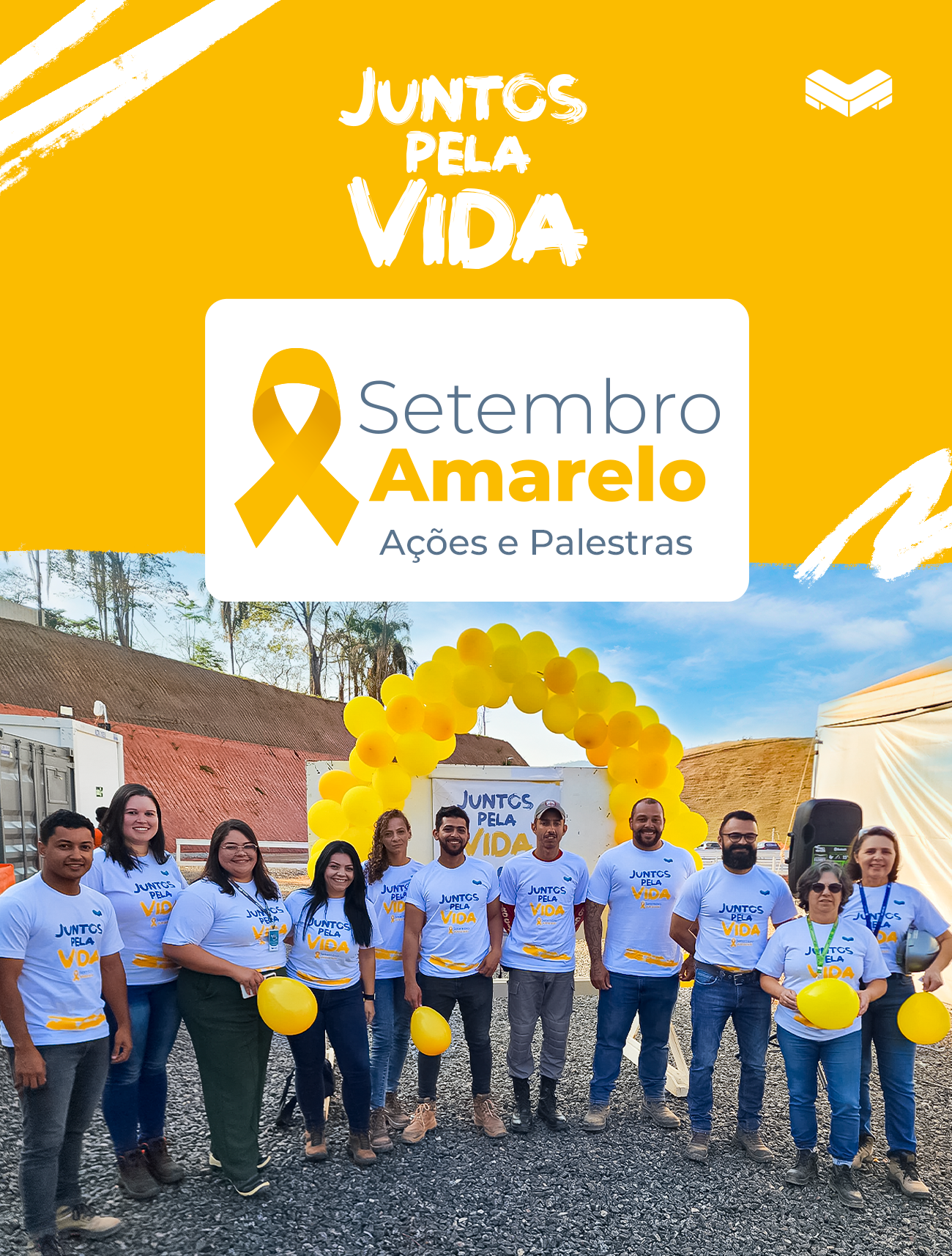 Setembro Amarelo nas Obras da Matec pelo Brasil: Juntos pela Vida com Conscientização e Esperança