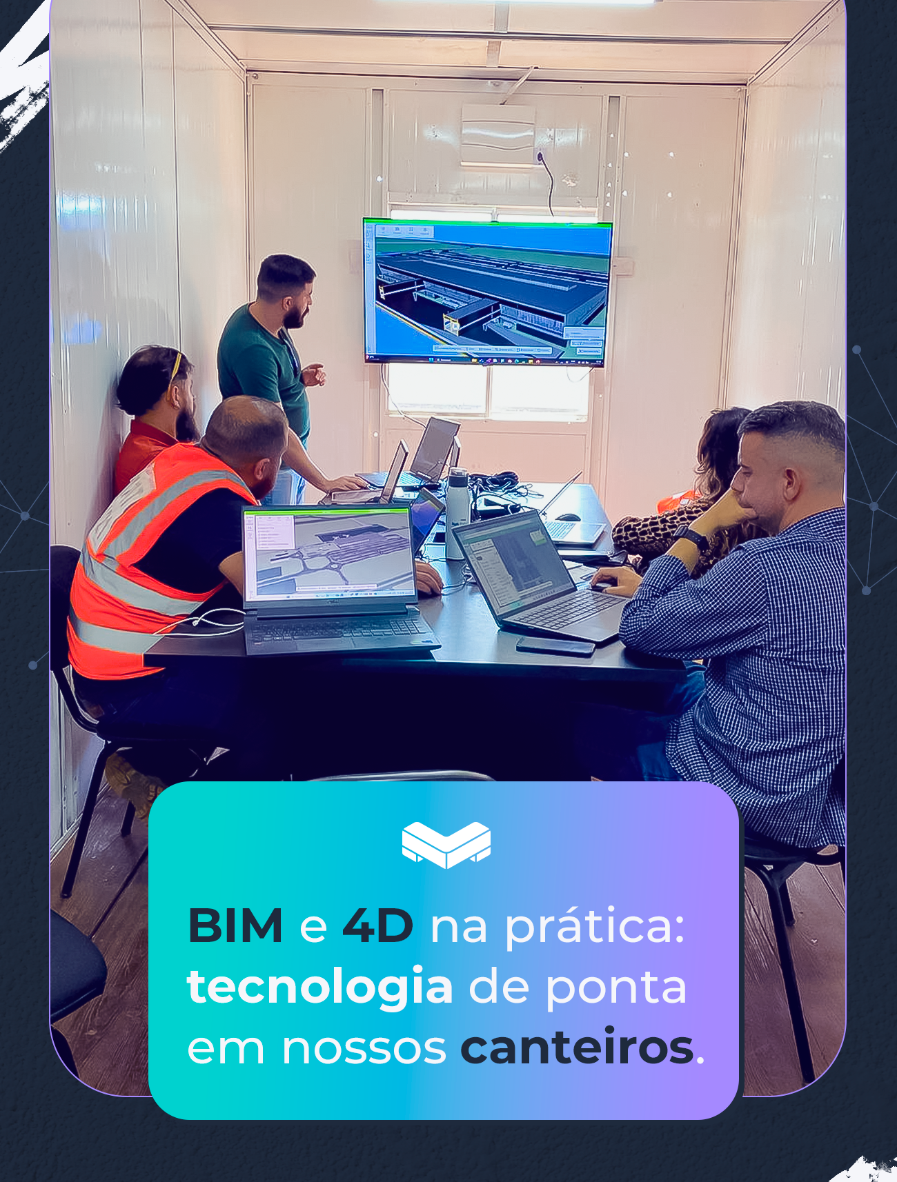BIM e 4D na prática: como a tecnologia transforma o canteiro de obras da Matec