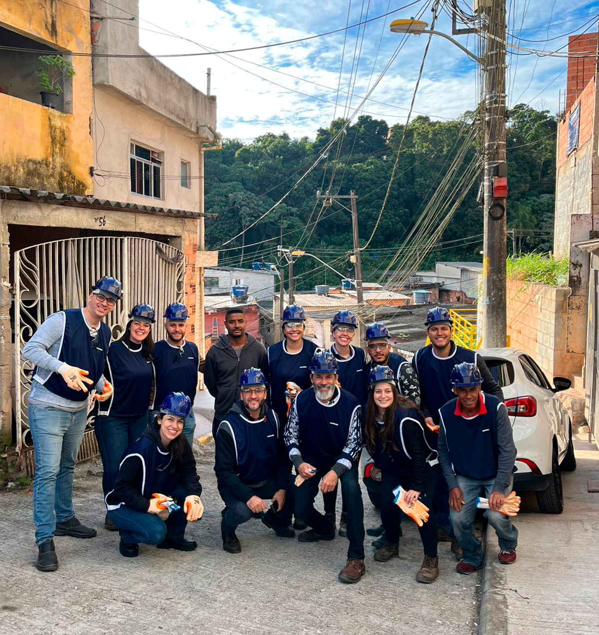 Conexão ESG Matec Engenharia Projeto Social ONG Construide Voluntariado 5