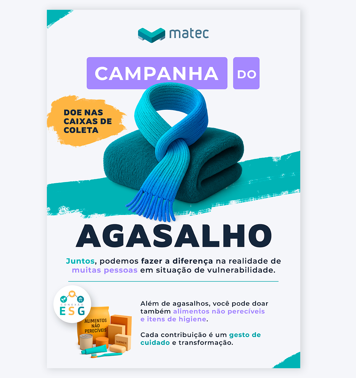 ESG Matec Engenharia_Campanha do Agasalho 2025_2