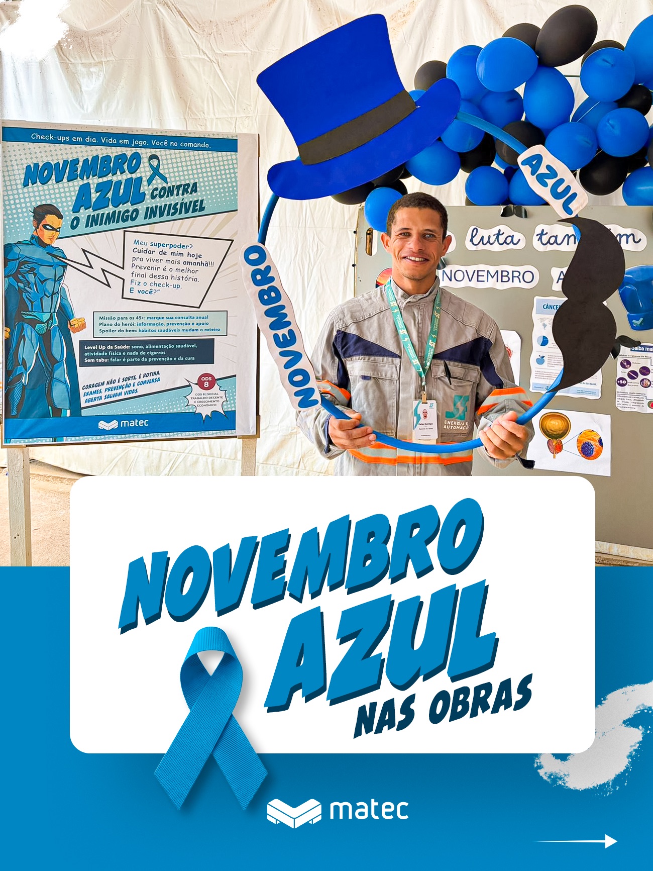 1matec engenharia-novembro azul nas obras