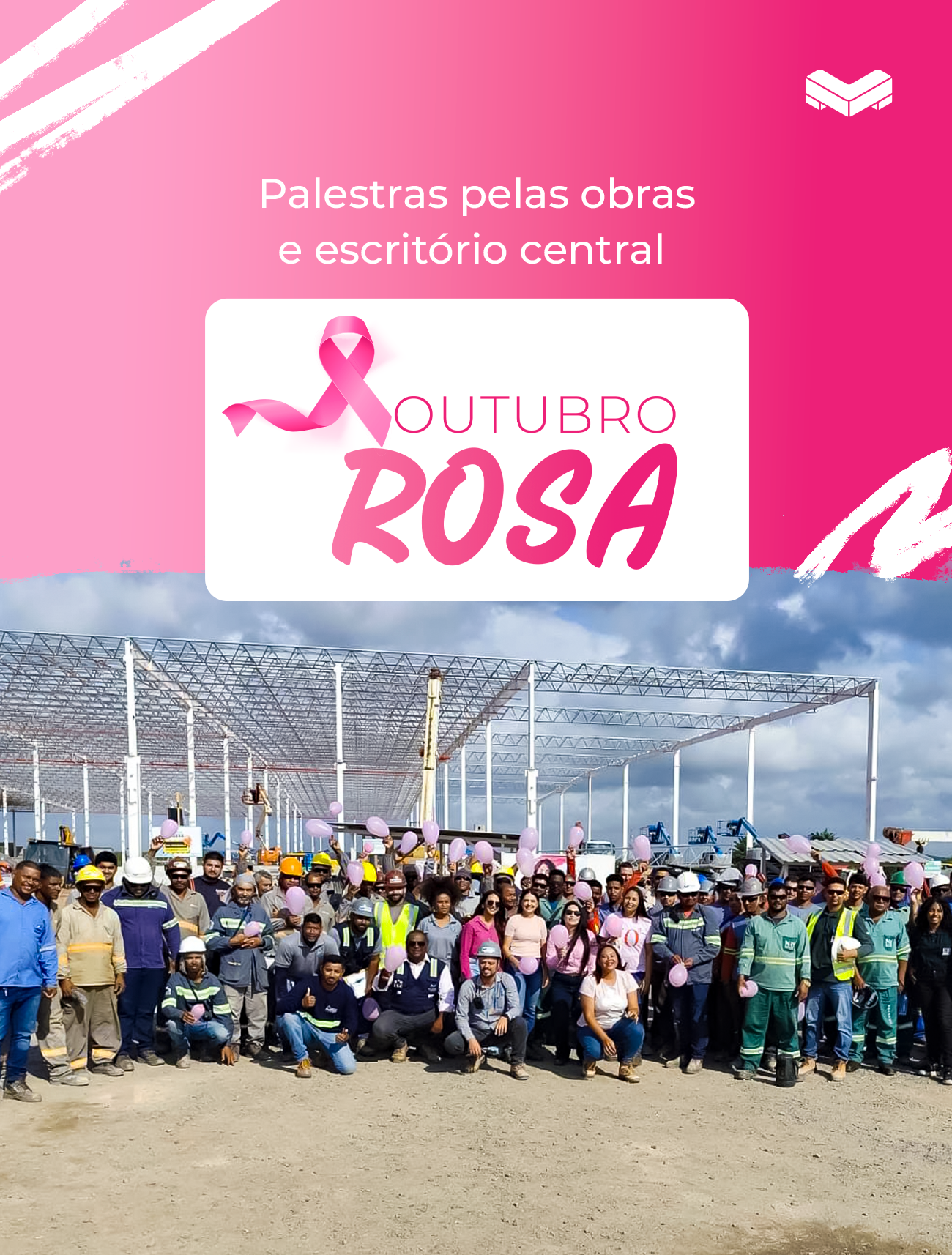 Palestras de Outubro Rosa na Matec: Prevenção no Canteiro e Escritório